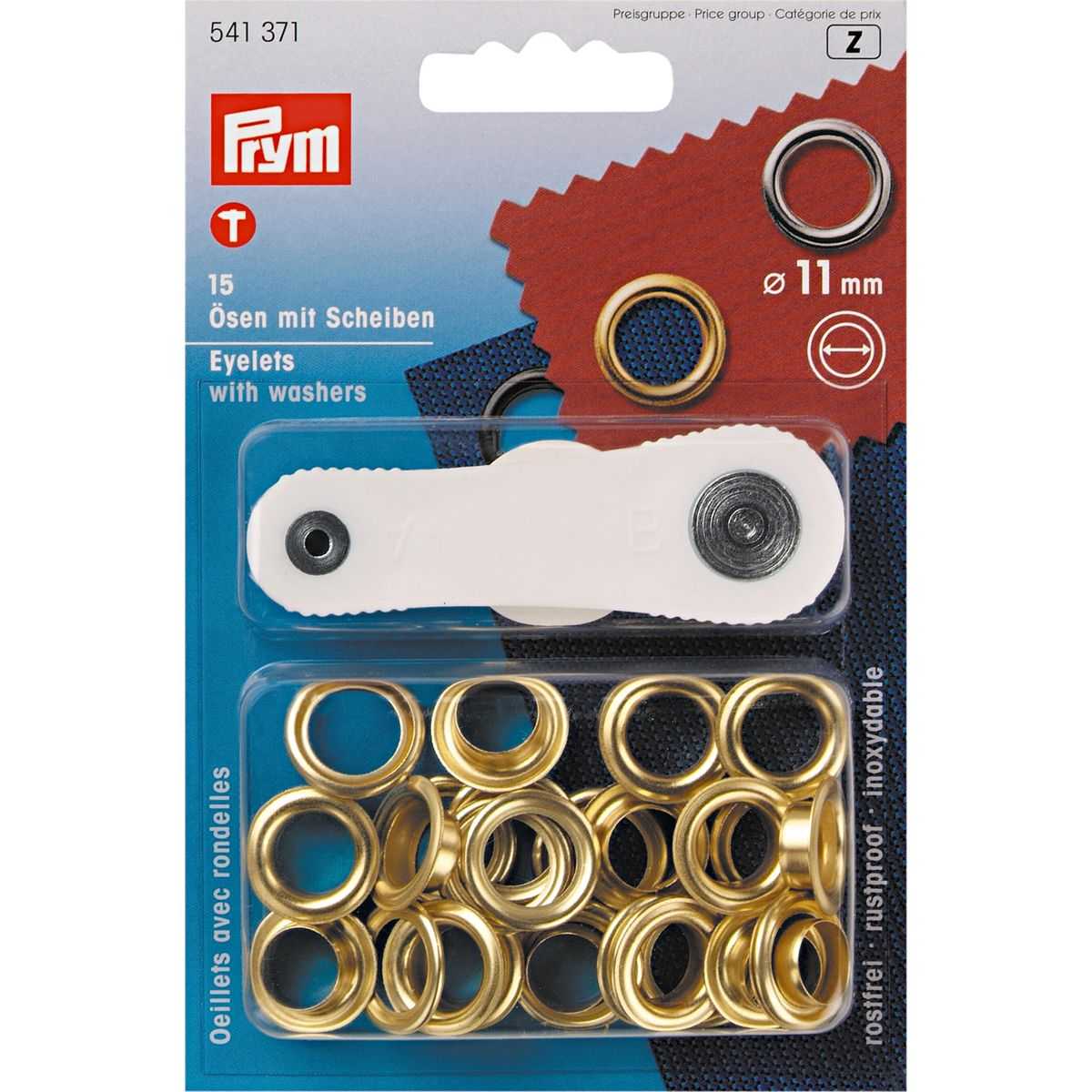 Prym 11mm Niet-Ösen 541371 - Ribes y Casals