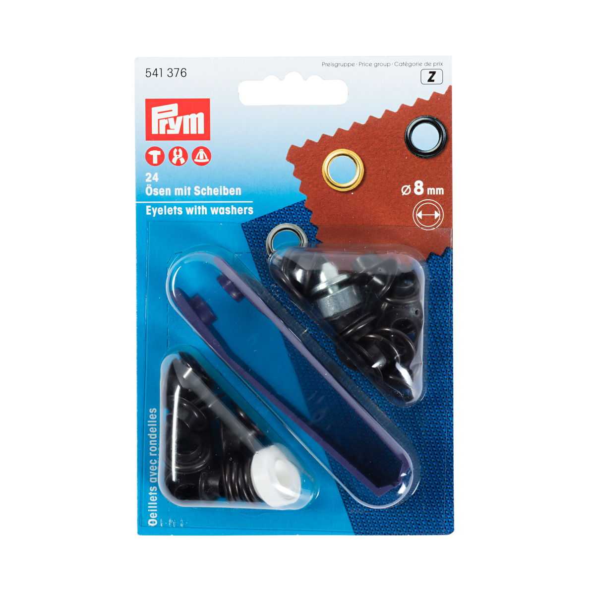 Ösen 8mm Prym 541376 - Ribes y Casals