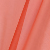 Korallenfarbener Polyester-Organza - Ribes y Casals