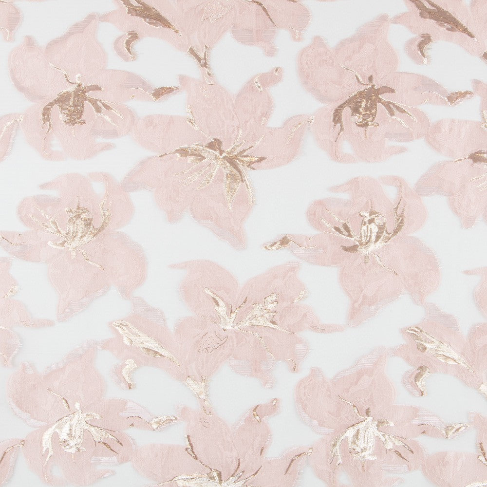 Organza Brokat Rosa - Ribes y Casals
