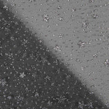 Organza Schwarzer Stern Silber - Ribes y Casals