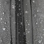 Organza Schwarzer Stern Silber - Ribes y Casals