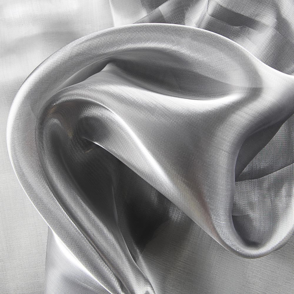 Organza Metall Silber - Ribes y Casals