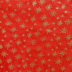 Weihnachten Organza Rote Sterne - Ribes y Casals