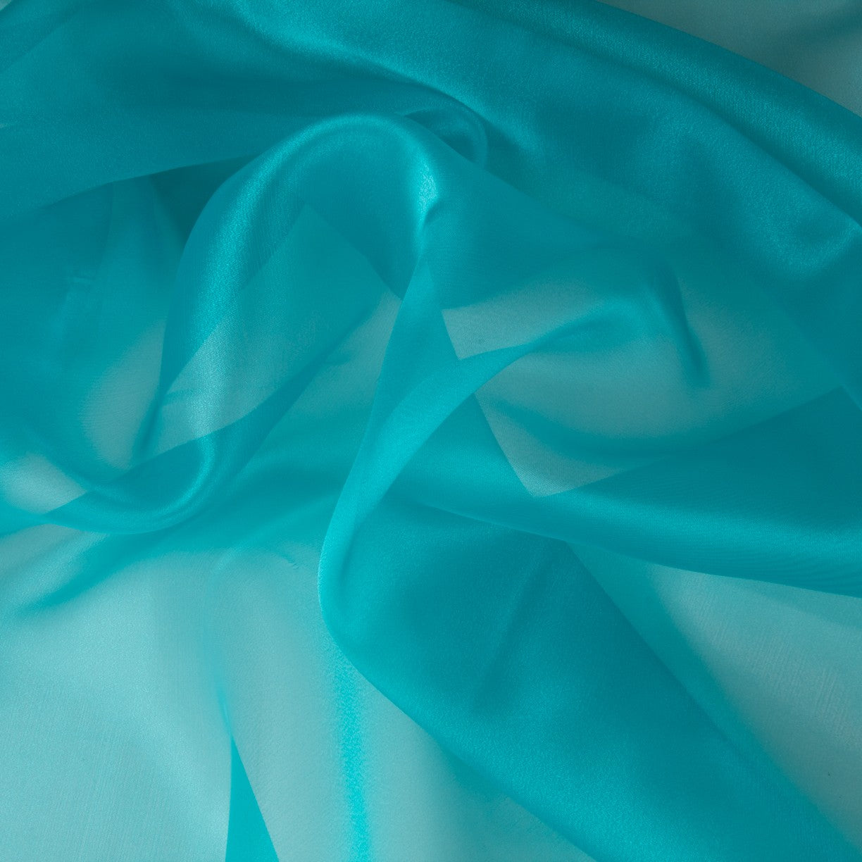 Polyester Organza Aquamarin - Ribes y Casals