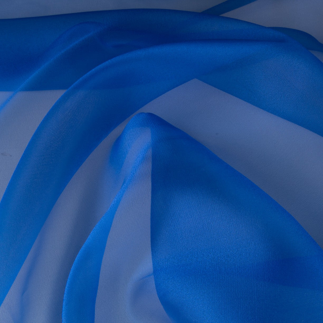 Organza Basic Polyester Königsblau - Ribes y Casals