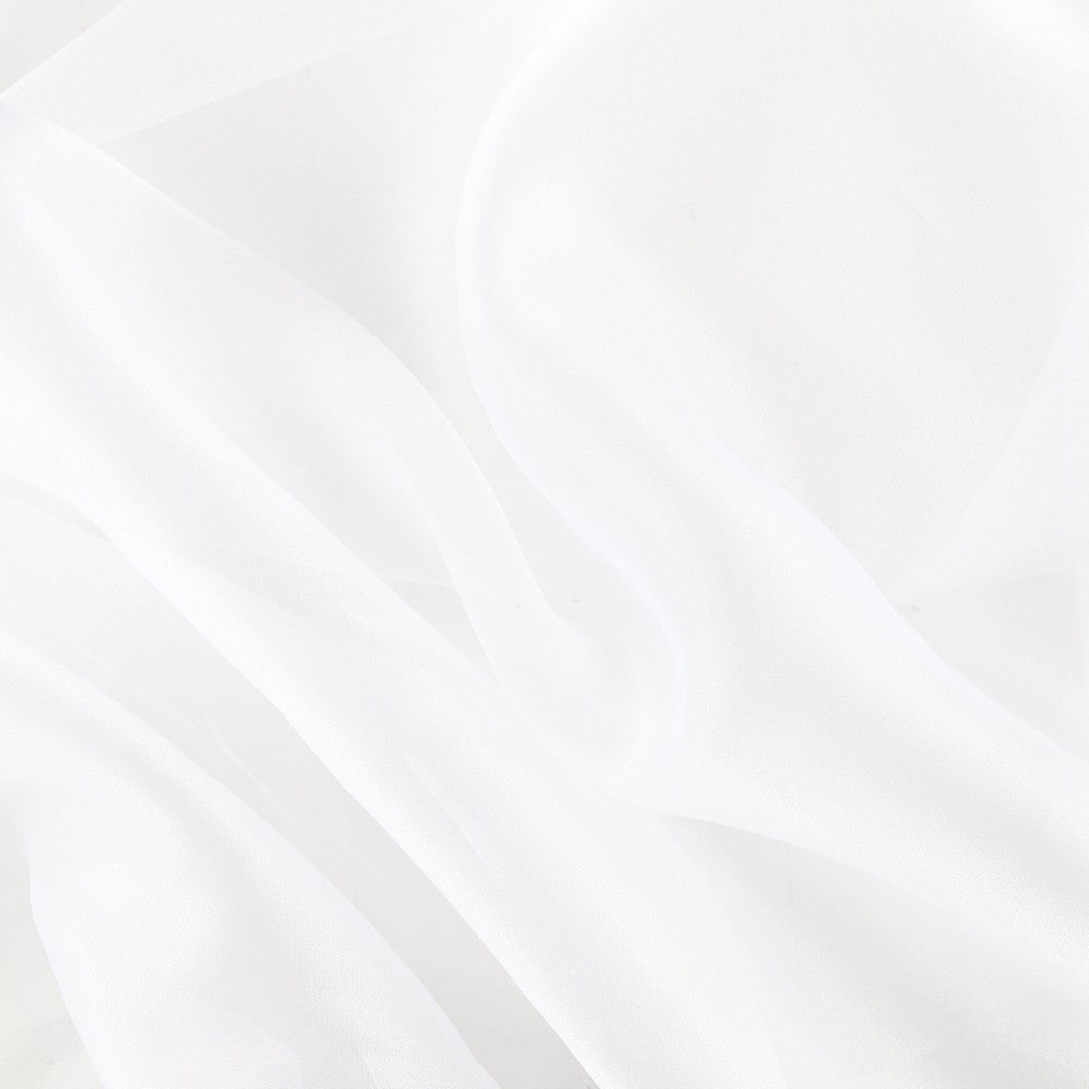 Organza-Reststück Basic Polyester Weiß – Verschiedene Maße x Breite 145 cm - Ribes y Casals
