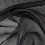 Organza Basic Polyester Schwarz - Ribes y Casals