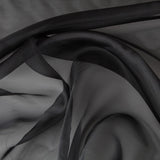 Organza Basic Polyester Schwarz - Ribes y Casals
