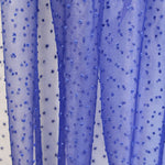 Polyester Plumeti Organza Blau - Ribes y Casals