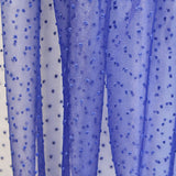 Polyester Plumeti Organza Blau - Ribes y Casals