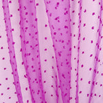 Polyester Plumeti Bougainvillea Organza - Ribes y Casals