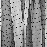 Organza Polyester Plumeti Schwarz - Ribes y Casals