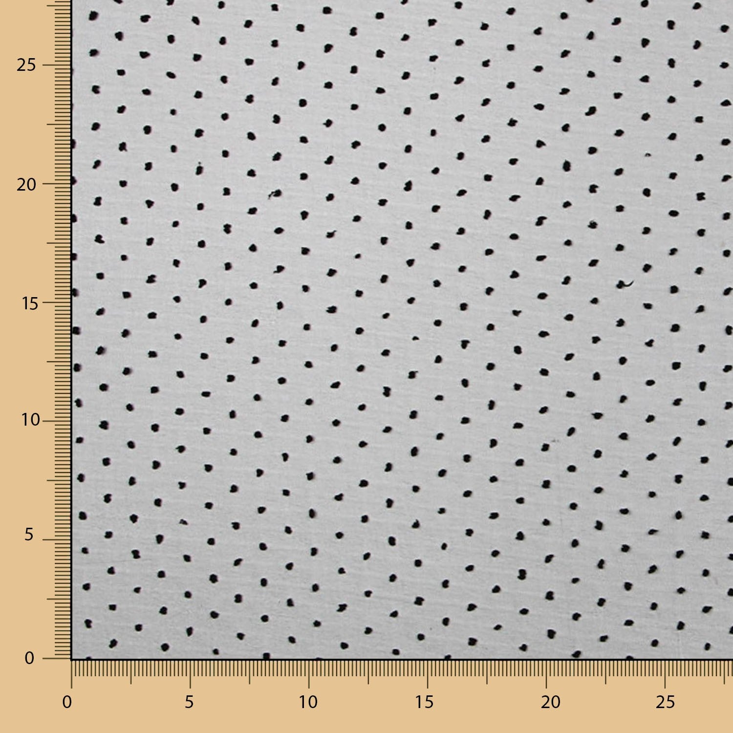 Organza Polyester Plumeti Schwarz - Ribes y Casals