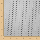 Organza Polyester Plumeti Schwarz - Ribes y Casals