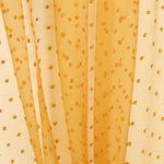 Polyester Plumeti Ocker Organza - Ribes y Casals