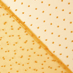 Polyester Plumeti Ocker Organza - Ribes y Casals