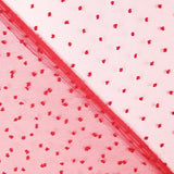 Organza Polyester Plumeti Rot - Ribes y Casals