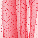 Organza Polyester Plumeti Rot - Ribes y Casals