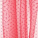 Organza Polyester Plumeti Rot - Ribes y Casals