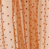 Organza Polyester Plumeti Teja - Ribes y Casals
