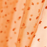 Organza Polyester Plumeti Teja - Ribes y Casals