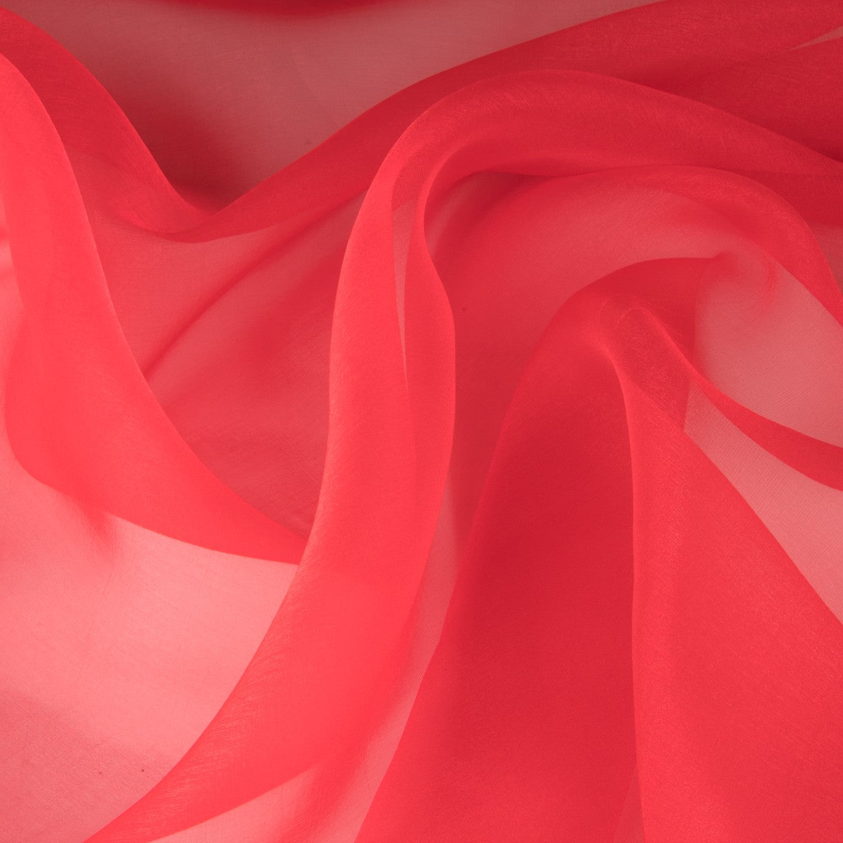 Polyester Organza Rot - Ribes y Casals