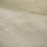 Bestickter Seidenorganza - Ribes y Casals