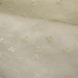 Bestickter Seidenorganza - Ribes y Casals