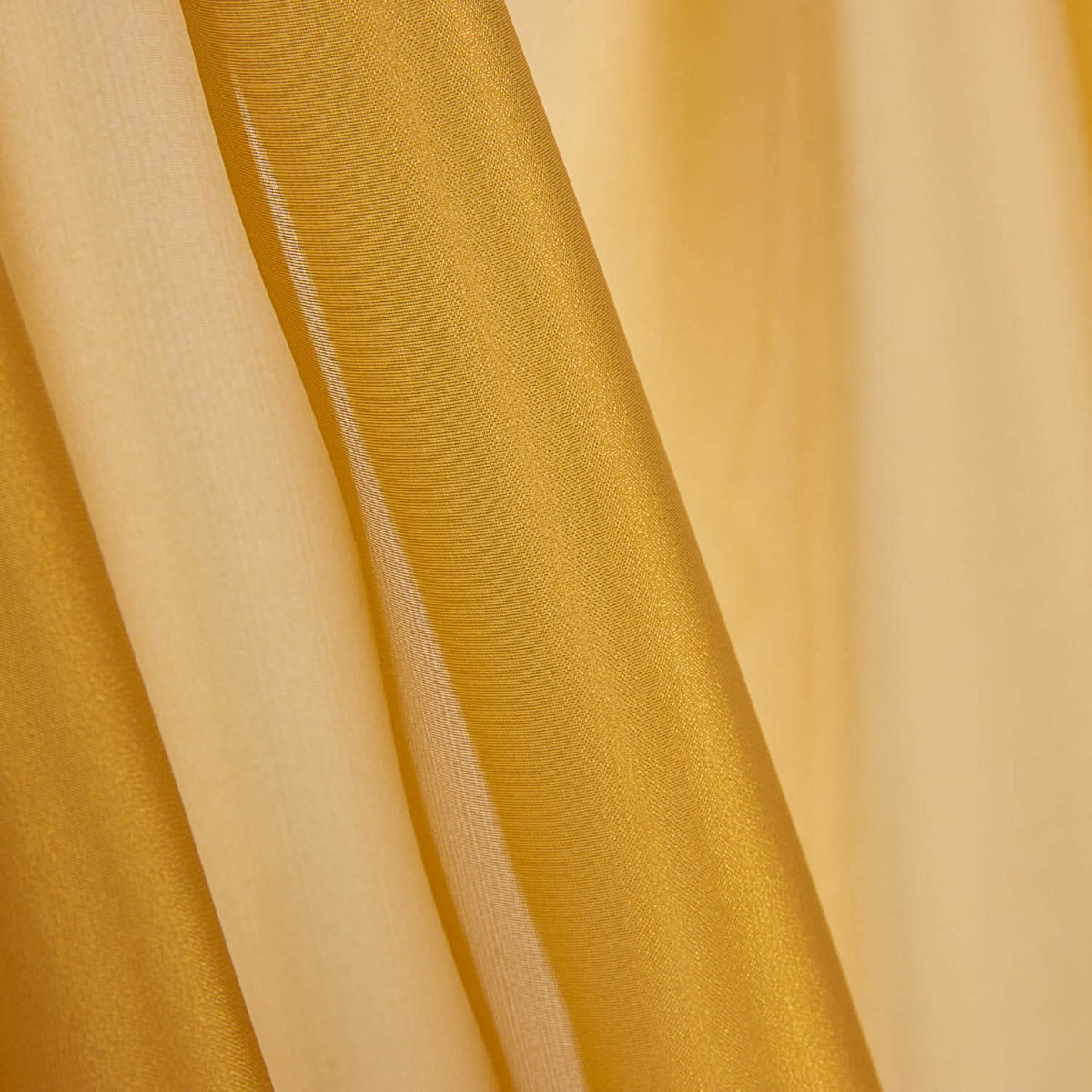 Bernsteinfarbener Polyester-Organza - Ribes y Casals