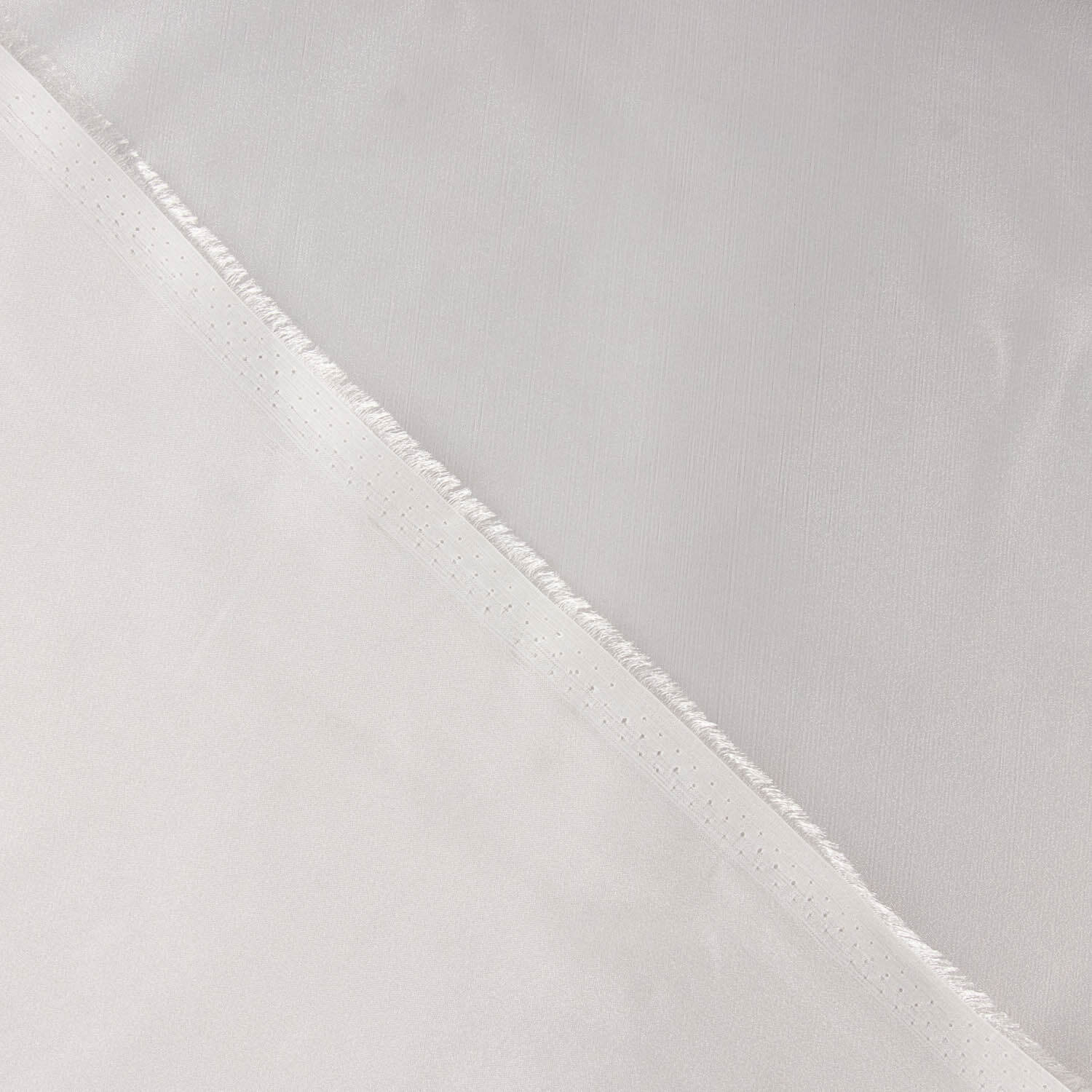 Weißes Natur-Polyester-Organza - Ribes y Casals