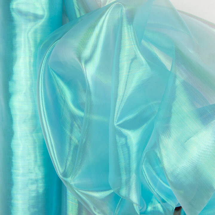 Organza Iris in Türkis - Ribes y Casals