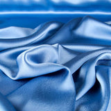 Ottomane Himmelblau Triacetat Satin - Ribes y Casals