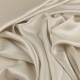 Hellbeige Triacetat Satin Ottomane - Ribes y Casals