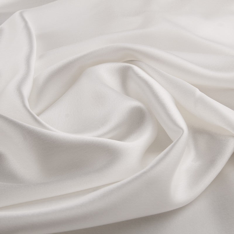 Ottomane Ottomane Ottomane Retal Satin Triacetat Weiß 135x145 cm - Ribes y Casals