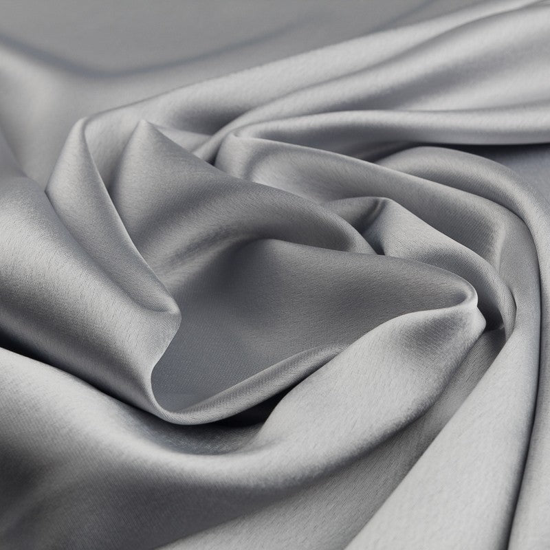 Ottomane Satin Triacetat Grau - Ribes y Casals