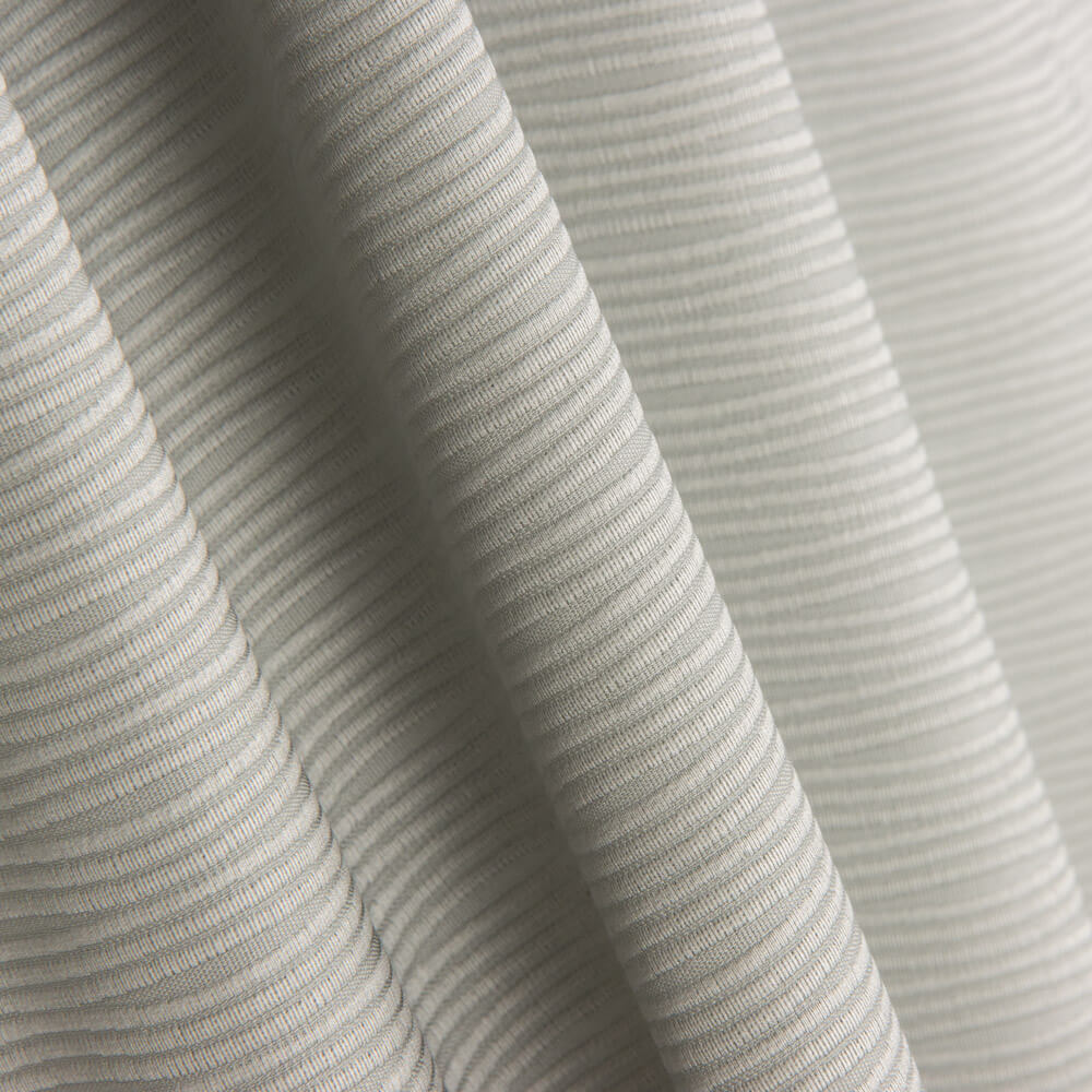 Hellgrauer Polyester-Ottoman - Ribes y Casals