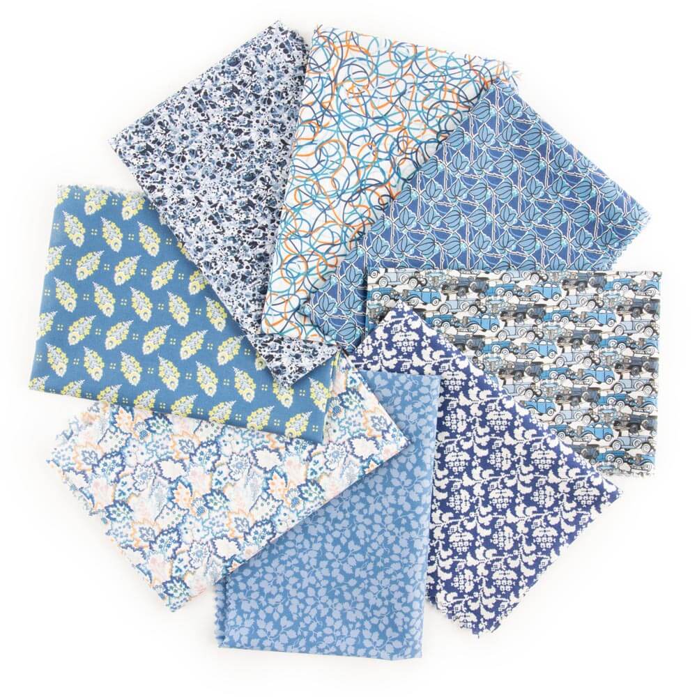 Pack Patchwork Baumwolle Liberty Lito - Ribes y Casals
