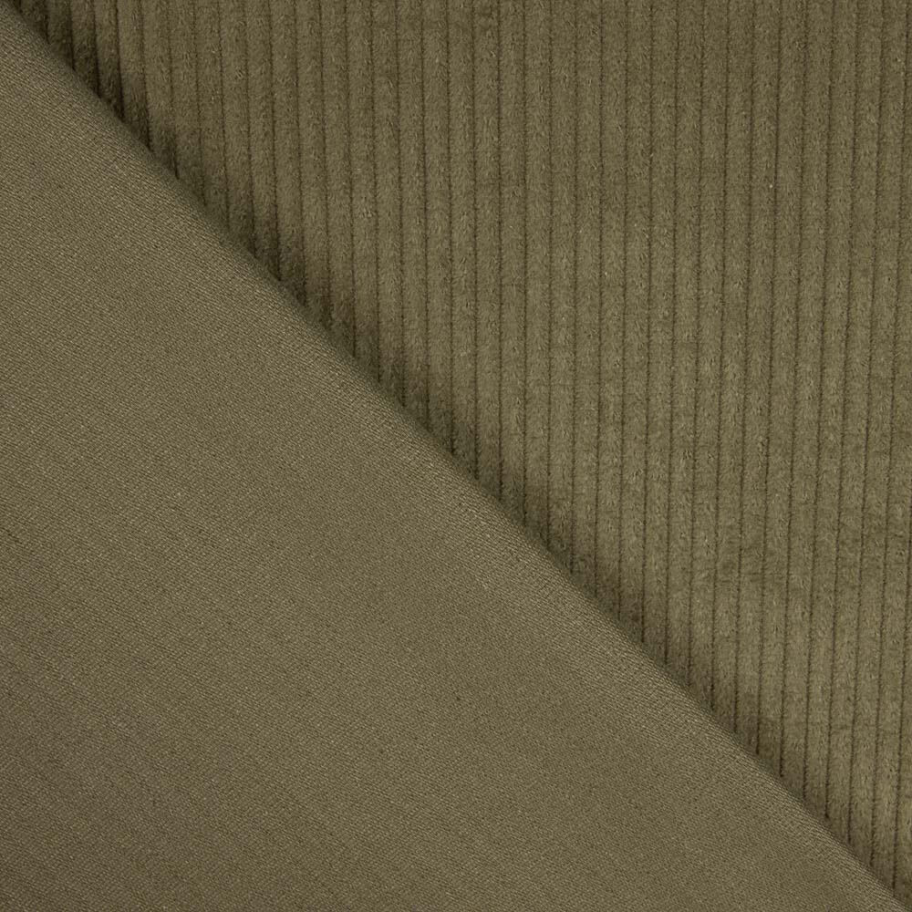 Cord Elastic Cordelé Militär Grün - Ribes y Casals