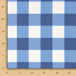Panama Home Bedrucktes Quadrat Maxi Blau - Ribes y Casals