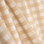 Panama Home Bedrucktes Quadrat Mini Sand - Ribes y Casals