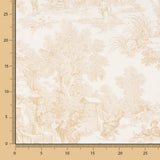 Panama Home Muster Toile de Jouy Sand - Ribes y Casals