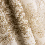 Panama Hogar Gedruckter Toile de Jouy Beige - Ribes y Casals