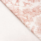 Panama Home Bedrucktes Toile de Jouy Rot - Ribes y Casals