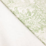 Panama Home Toile de Jouy Druck Apfelgrün - Ribes y Casals