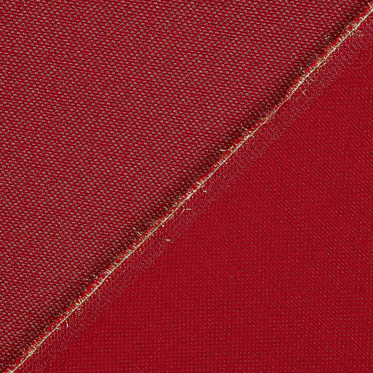 Panama Weihnachten Lurex Rot - Ribes y Casals
