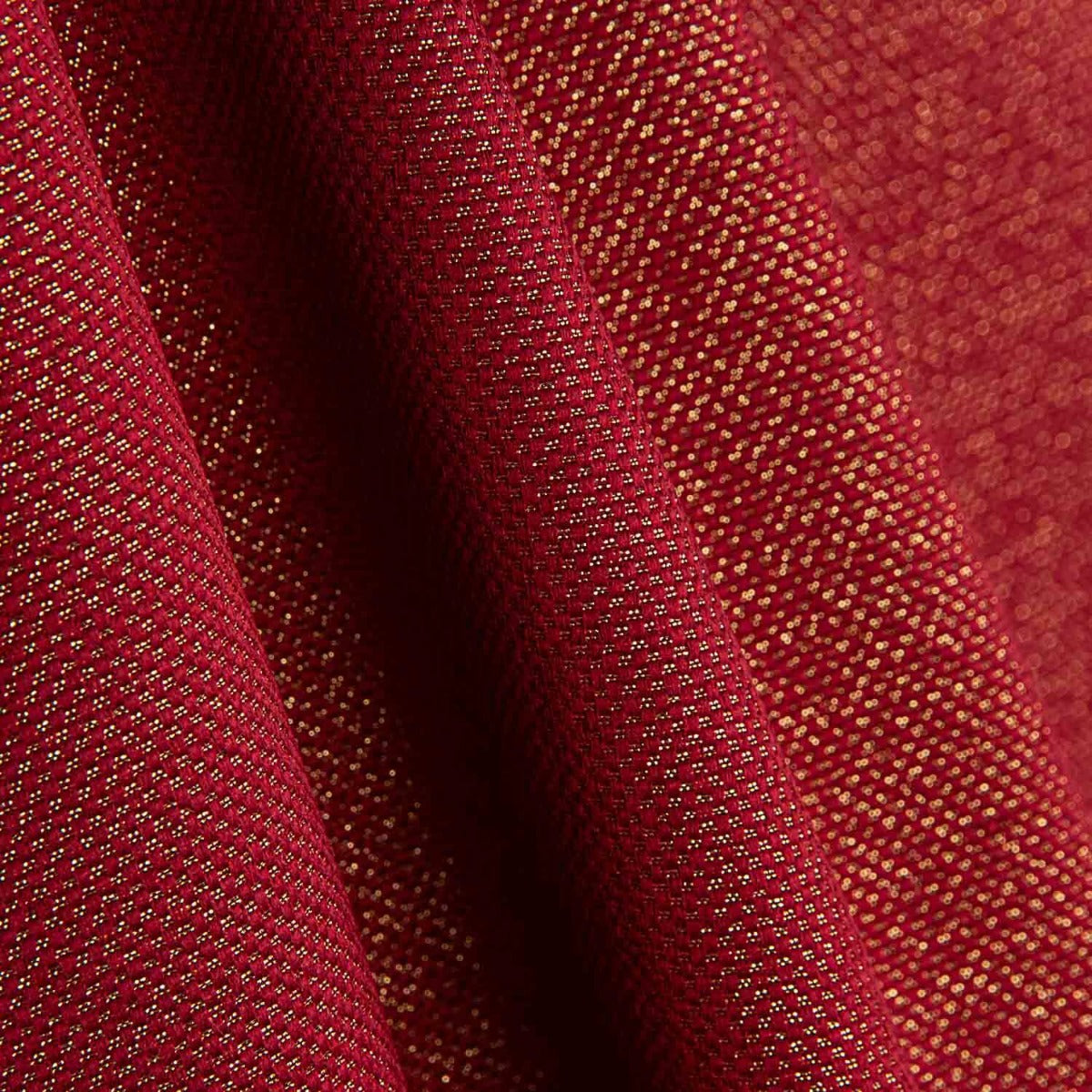 Panama Weihnachten Lurex Rot - Ribes y Casals