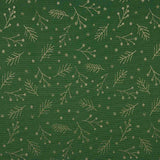 Panama Weihnachten Lurex Natur Grün - Ribes y Casals