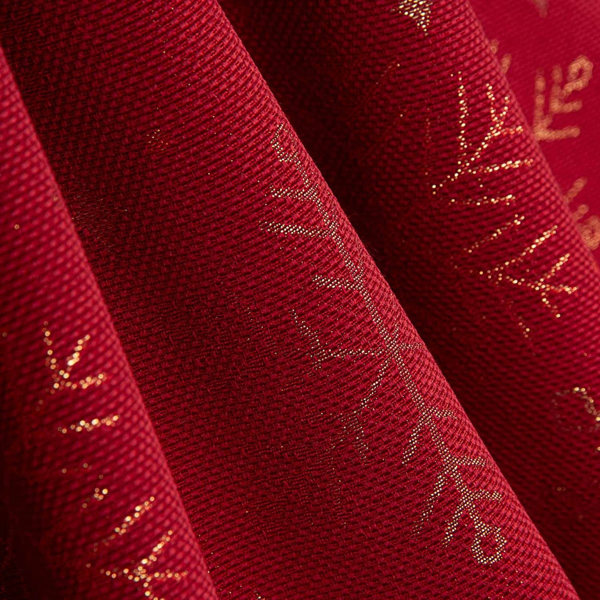 Panama Weihnachten Lurex Polar Fleece Rot - Ribes y Casals