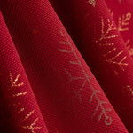 Panama Weihnachten Lurex Polar Fleece Rot - Ribes y Casals